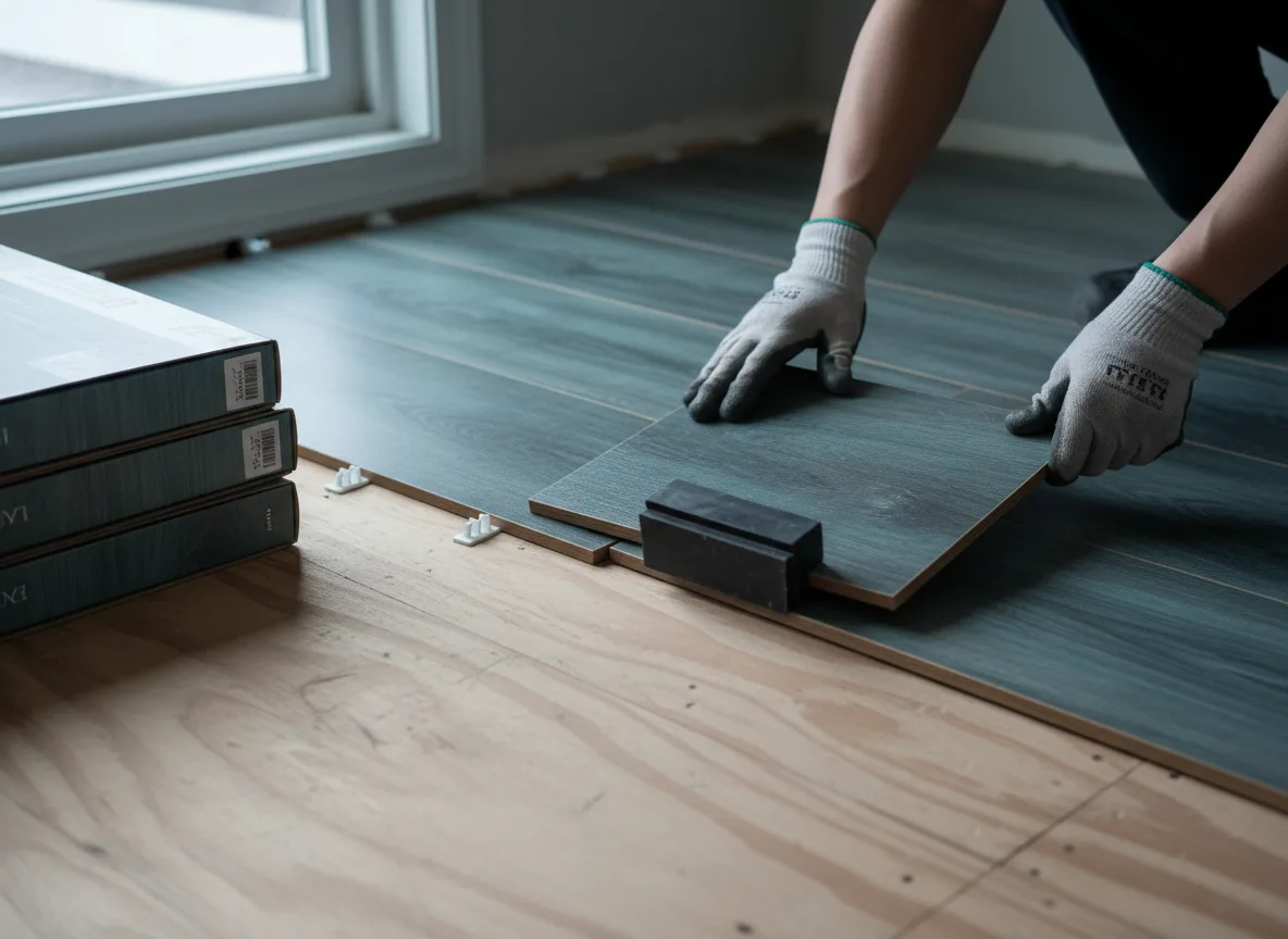 Luxury Vinyl Plank Installation company in Glenbeulah, WI